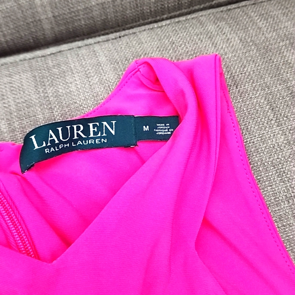 Womens Ralph Lauren size medium fashion pink tank top.